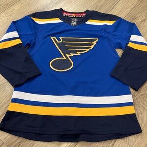 Fanatics Premium St. Louis Blues Jersey Blue Home Men’s Size 46(Small) NWOT